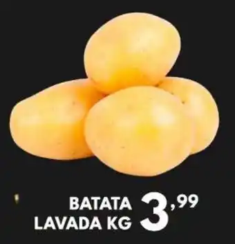 Rede Plus Supermercados batata lavada kg oferta