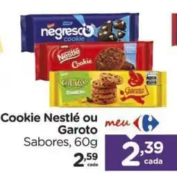 Carrefour Cookie Nestlé ou Garoto oferta