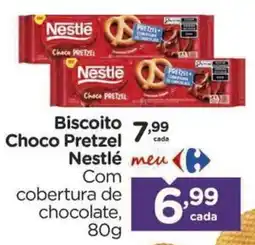 Carrefour Biscoito Choco Pretzel Nestlé oferta