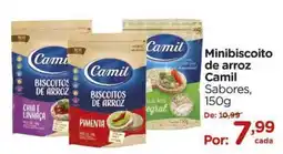 Carrefour Minibiscoito de arroz Camil Sabores oferta
