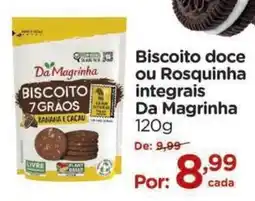 Carrefour Biscoito doce ou Rosquinha integrais Da Magrinha oferta