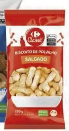 Carrefour Biscoito de polvilho salgado oferta