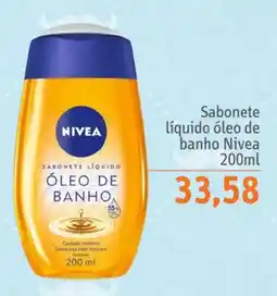 Sonda Sabonete líquido óleo de banho nivea oferta