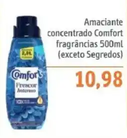 Sonda Amaciante concentrado comfort fragrâncias oferta