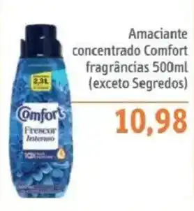 Sonda Amaciante concentrado comfort fragrâncias oferta
