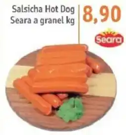 Sonda Salsicha Hot Dog Seara a granel kg oferta