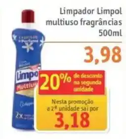 Sonda Limpador limpol multiuso fragrâncias oferta