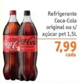 Sonda Refrigerante coca-cola original ou s/ açúcar oferta