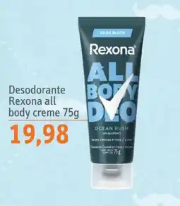 Sonda Desodorante rexona all body creme oferta