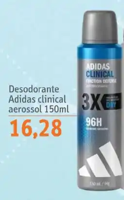 Sonda Desodorante Adidas clinical aerossol oferta
