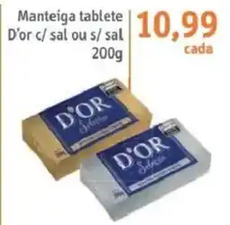 Sonda Manteiga tablete D'or c/ sal ou s/ sal oferta