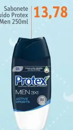 Sonda Sabonete liquido protex men 250ml oferta