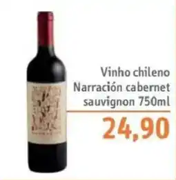 Sonda Vinho chileno narración cabernet sauvignon oferta