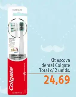 Sonda Kit escova dental colgate total oferta