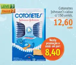 Sonda Cotonetes johnson's oferta
