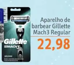 Sonda Aparelho de barbear gillette mach3 regular oferta