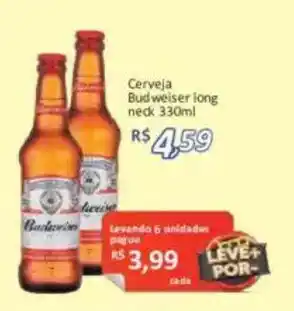 Supermercados Savegnago Cerveja budweiser long neck oferta