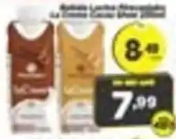 Amarelinha supermercados Leite Desnatado La Creme Cacao 30% oferta