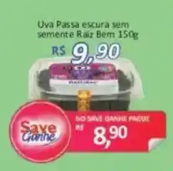 Supermercados Savegnago Uva Passa escura sem semente Raiz Bem oferta