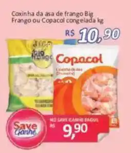Supermercados Savegnago Coxinha da asa de frango big oferta