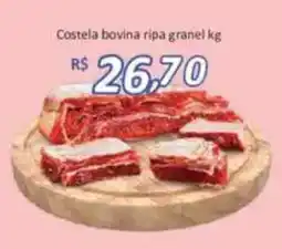 Supermercados Savegnago Costela bovina ripa granel kg oferta