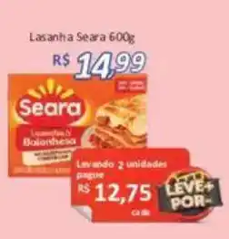Supermercados Savegnago Lasanha seara oferta