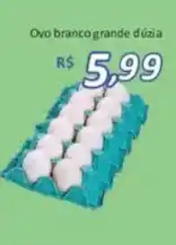 Supermercados Savegnago Ovo branco grande dúzia oferta