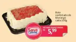 Supermercados Savegnago Bolo confeitado de Morango oferta