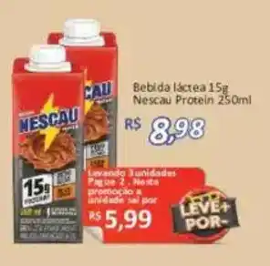 Supermercados Savegnago Bebida láctea 15g Nescau Protein oferta