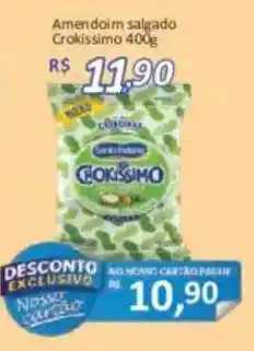 Supermercados Savegnago Amendoim salgado crokissimo oferta