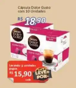 Supermercados Savegnago Cápsula dolce gusto oferta