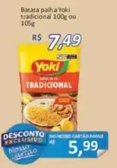 Supermercados Savegnago Batata palha yoki tradicional oferta