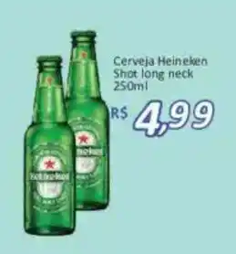 Supermercados Savegnago Cerveja Heineken Shot long neck oferta