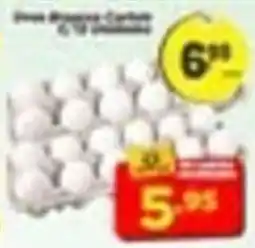 Amarelinha supermercados Ovos brancos caixinha oferta