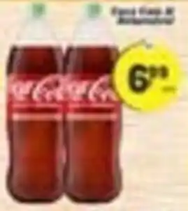 Amarelinha supermercados Coca-Cola oferta