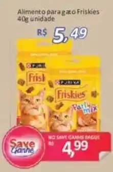 Supermercados Savegnago Alimento para gato Friskies oferta