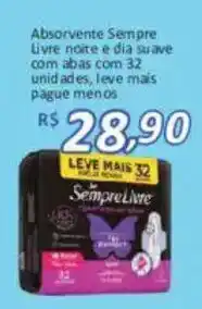 Supermercados Savegnago Absorvente sempre livre oferta