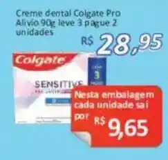 Supermercados Savegnago Creme dental colgate pro oferta