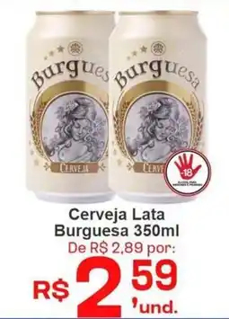 Cocipa Cerveja lata burguesa oferta