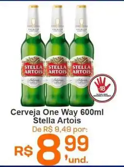 Cocipa Cerveja One Way Stella Artois oferta