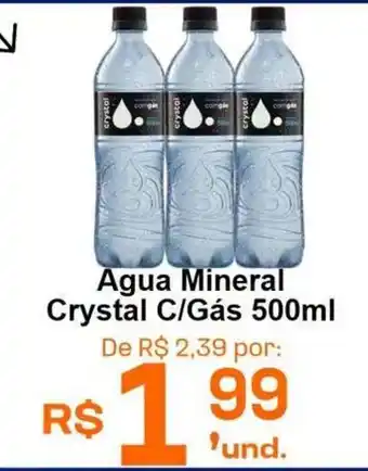 Cocipa Agua Mineral Crystal C/Gás oferta