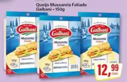 Rede Supermarket Queijo Mussarela Fatiado Galbani oferta