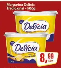 Rede Supermarket Margarina Delicia Tradicional 500g oferta