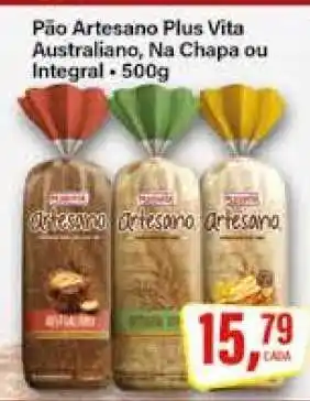 Rede Supermarket Pão Artesano Plus Vita oferta