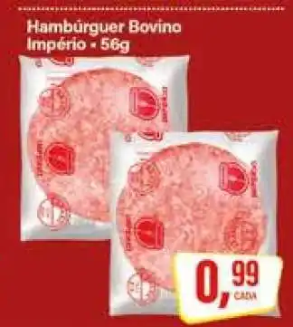 Rede Supermarket Hambúrguer Bovino Império - 56g oferta