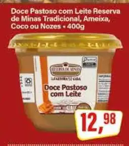 Rede Supermarket Doce Pastoso com Leite Reserva de Minas oferta