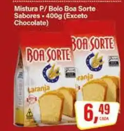 Rede Supermarket Mistura P/ Bolo Boa Sorte Sabores oferta
