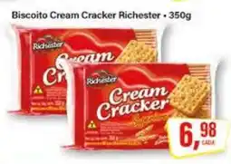 Rede Supermarket Biscoito Cream Cracker Richester oferta