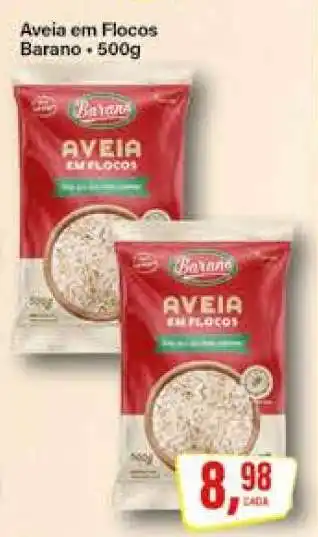 Rede Supermarket Aveia em Flocos Barano oferta