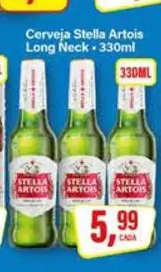 Rede Supermarket Cerveja Stella Artois Long Neck - 330ml oferta
